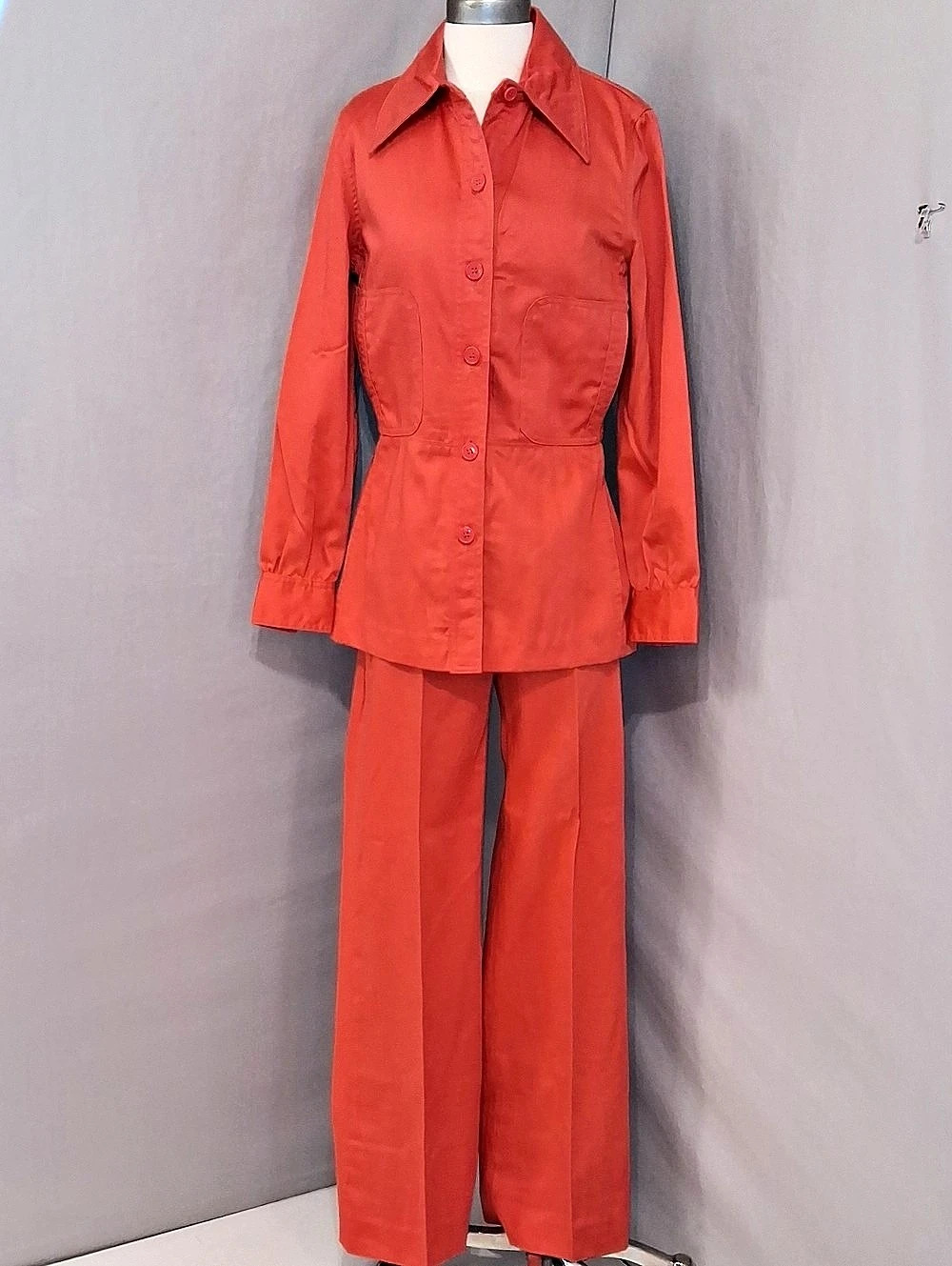 New Yorker Women's Red Two-Piece Pantsuit